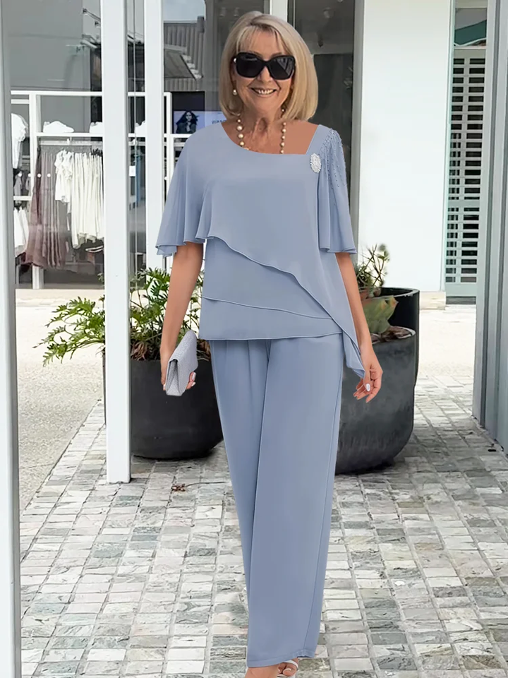 Evelyn – Formal Two Piece Set for Effortless Elegance
