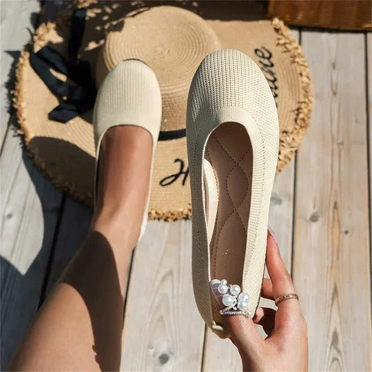 Ellie – Casual Slip-On Ballet Flats