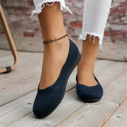 Ellie – Casual Slip-On Ballet Flats