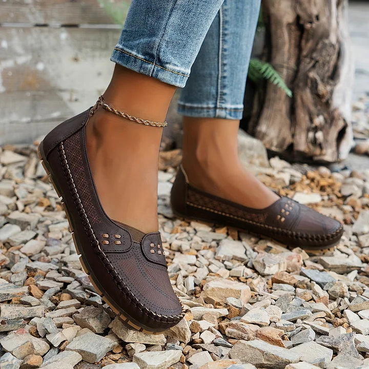 Amelia – Elegant Loafers with Sculpted Arch Support
