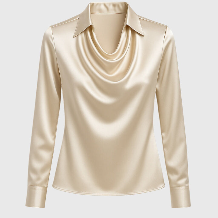 Madison – Pleated Blouse for a Polished, Professional Look