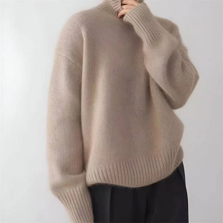 Jana – Oversized Turtleneck Sweater for Winter