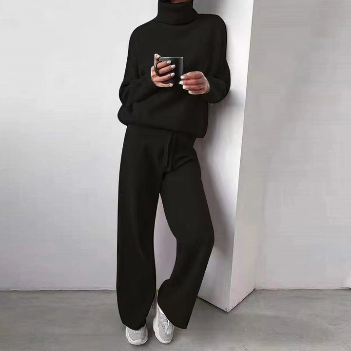 Kiara – Turtleneck Sweater and Tapered Trouser Set