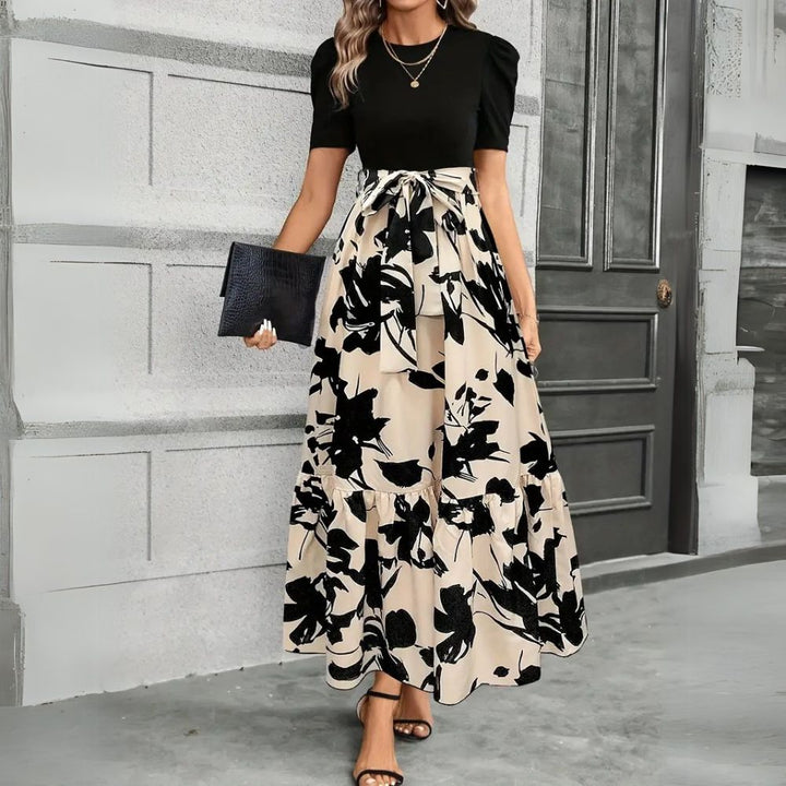 Eva – Elegant Floral Maxi Dress