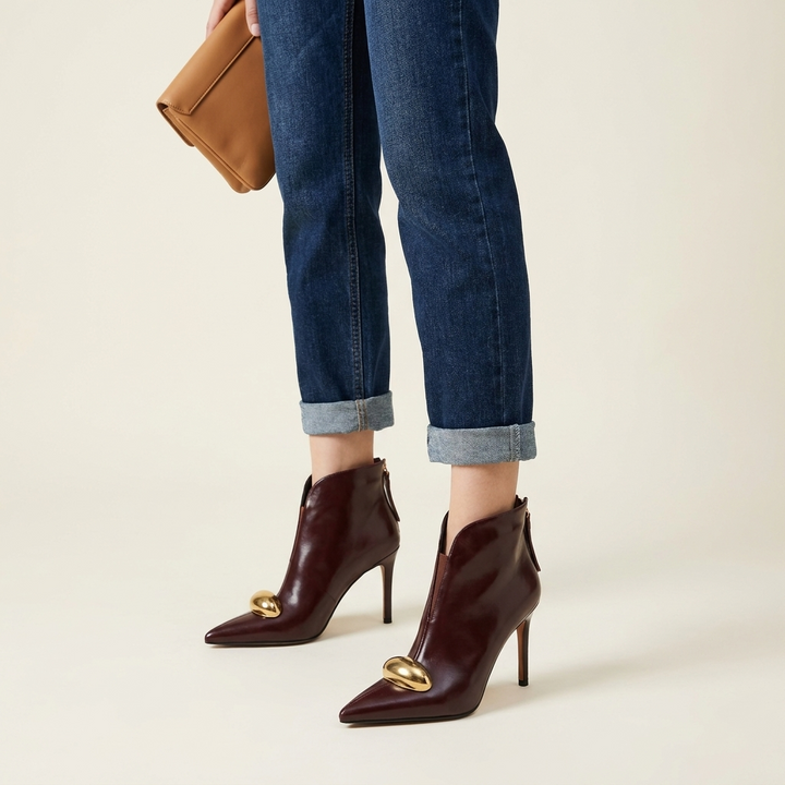 Rowan Pointed Toe Ankle Boot