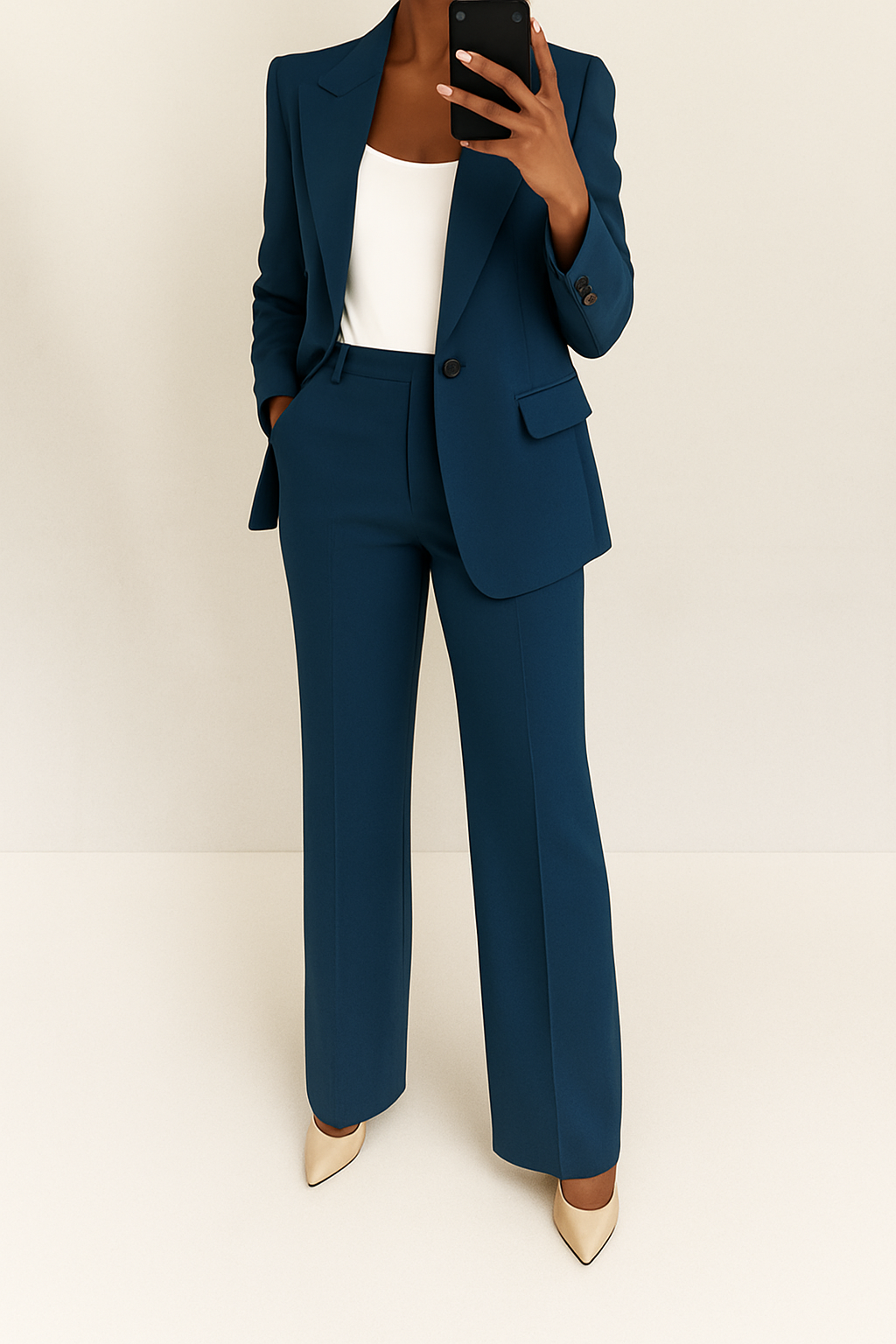 Eleanor | Elegant Tailored Two-Piece Suit Set