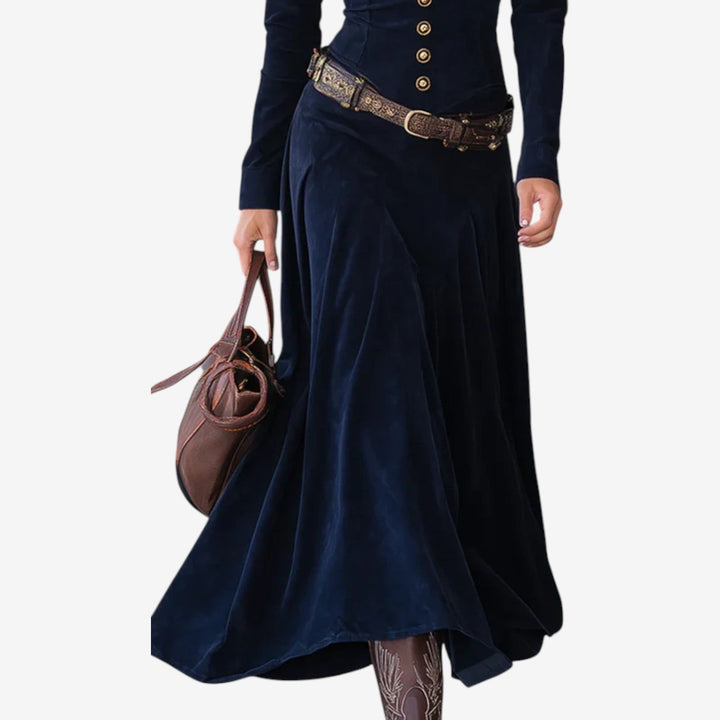 Nellie – Collared Button-Front Shirt Dress for Women