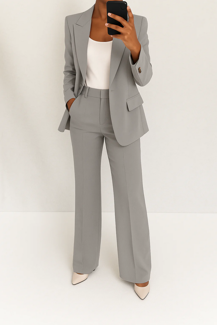 Eleanor | Elegant Tailored Two-Piece Suit Set