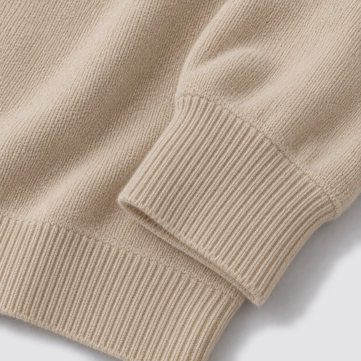 Jolie – Women's Mock Neck Drop Shoulder Sweater