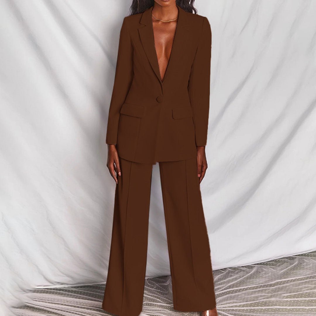 Sophie – Tailored Blazer and Pants Set for Effortless Elegance