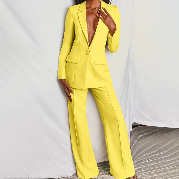 Sophie – Tailored Blazer and Pants Set for Effortless Elegance