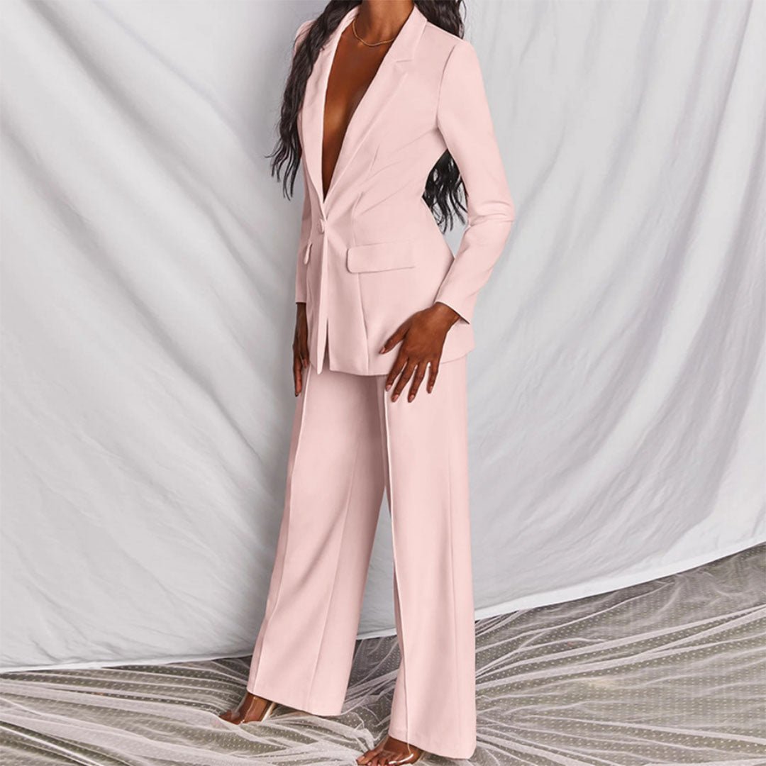 Sophie – Tailored Blazer and Pants Set for Effortless Elegance
