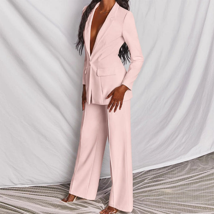 Sophie – Tailored Blazer and Pants Set for Effortless Elegance