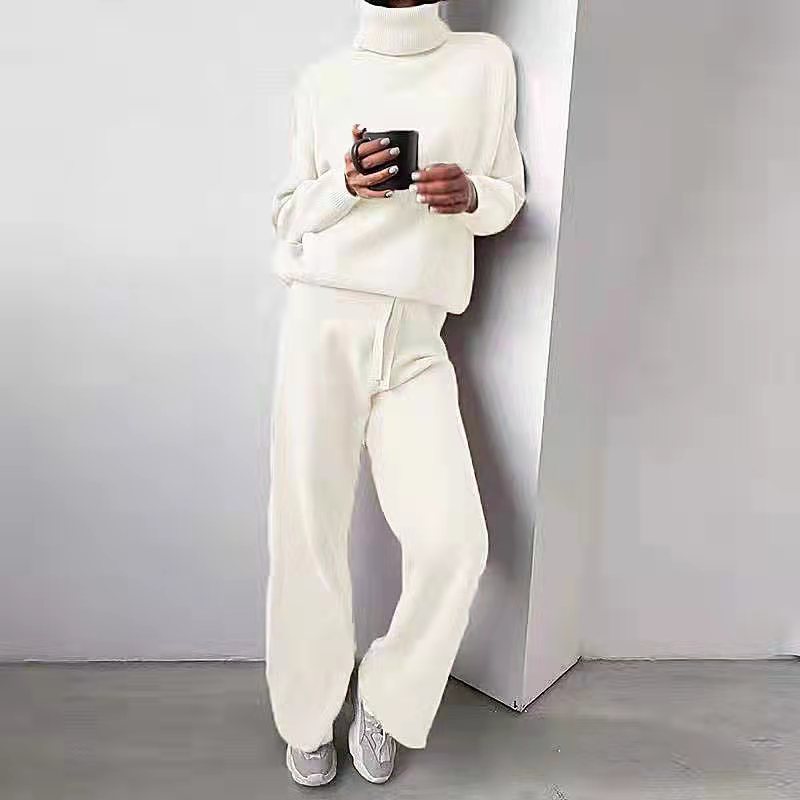 Kiara – Turtleneck Sweater and Tapered Trouser Set