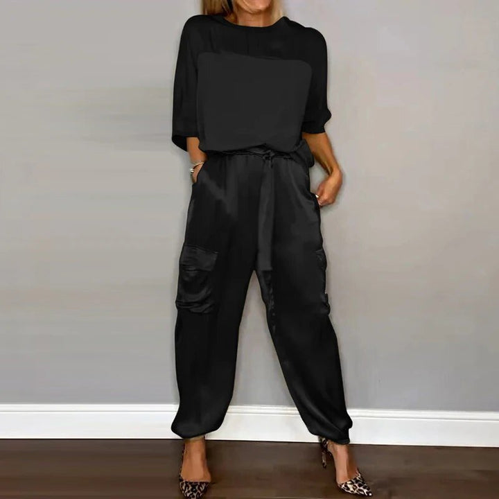 Sandra – Relaxed Casual Two Piece Set for Effortless Elegance