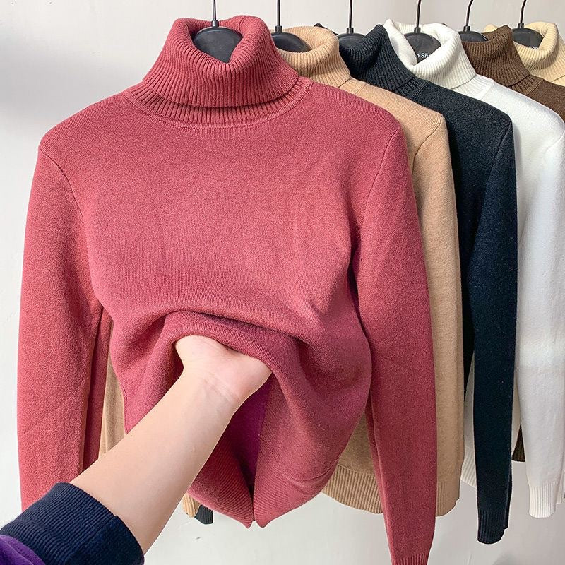 Jaylene – Fitted Turtleneck Sweater for Women