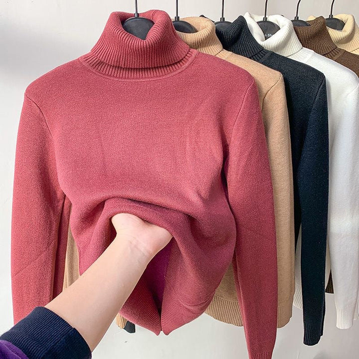 Jaylene – Fitted Turtleneck Sweater for Women
