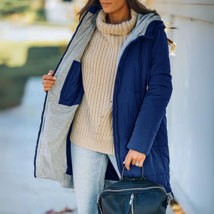 Severine – Women's Mid-Length Hooded Puffer Jacket