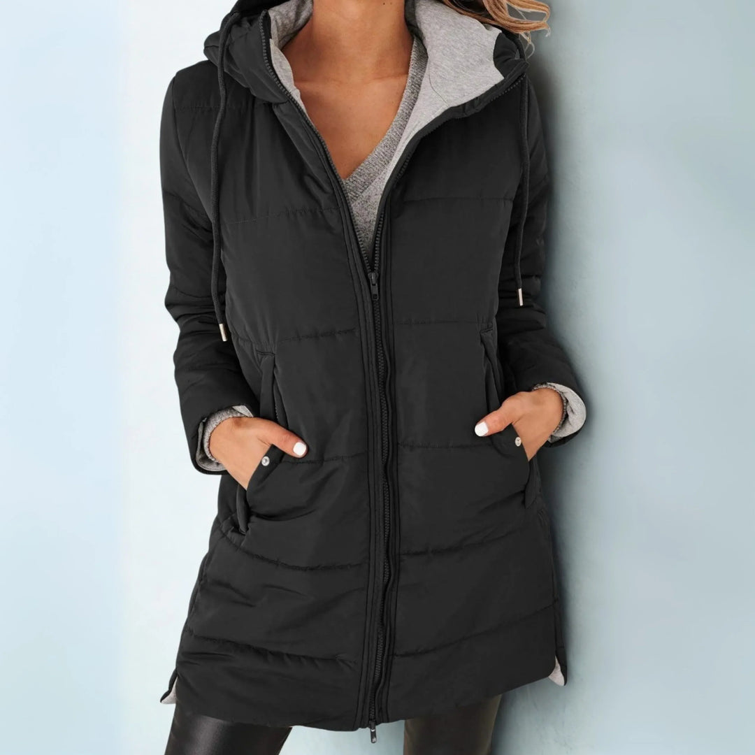Severine – Women's Mid-Length Hooded Puffer Jacket