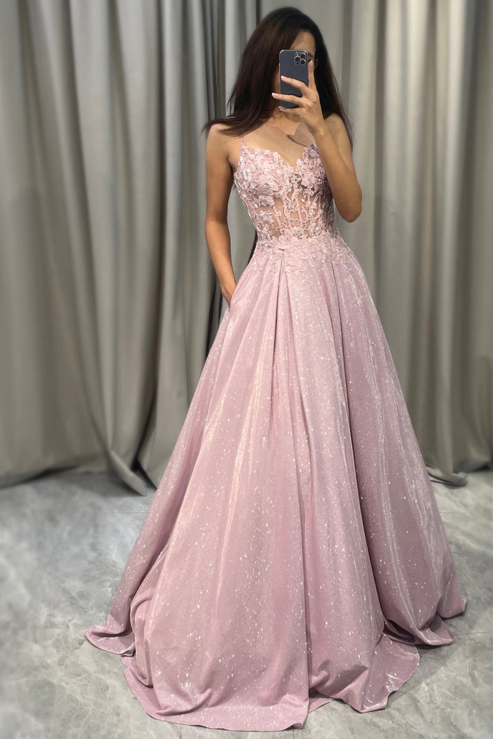Miriam – Embellished Floral Ball Gown Wedding Guest Dress