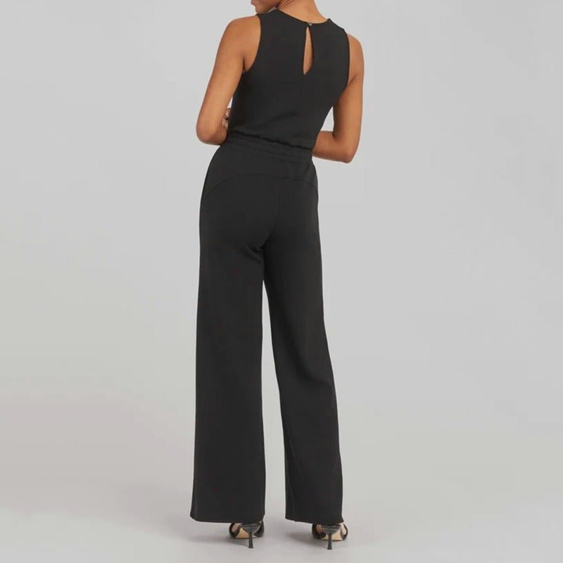 Stella – Elegant Sleeveless Jumpsuit with Wide-Leg Silhouette
