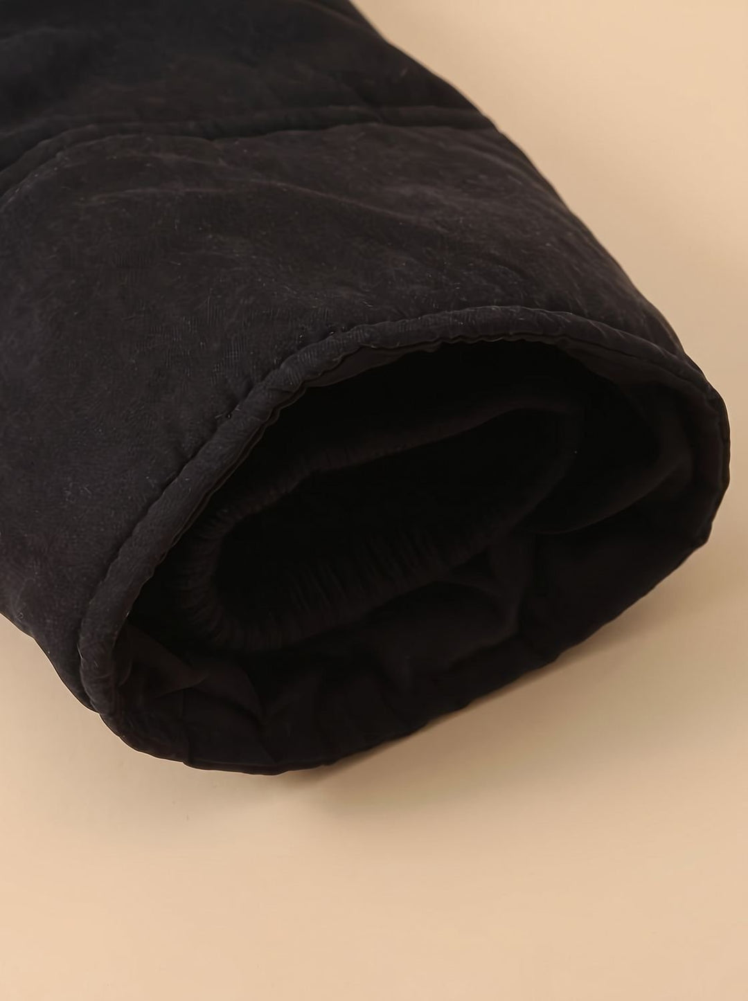 Perpetua – Drawstring-Waist Fur-Look Collar Hooded Parka for Women