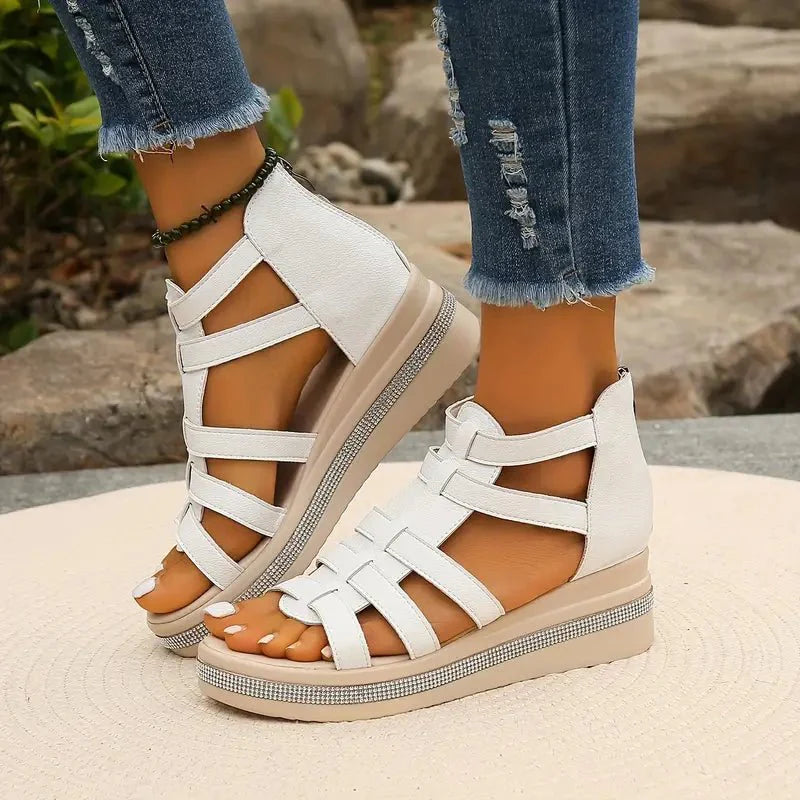 Image of Women's Platform Gladiator Sandals