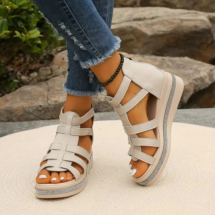 Image of Women's Platform Gladiator Sandals