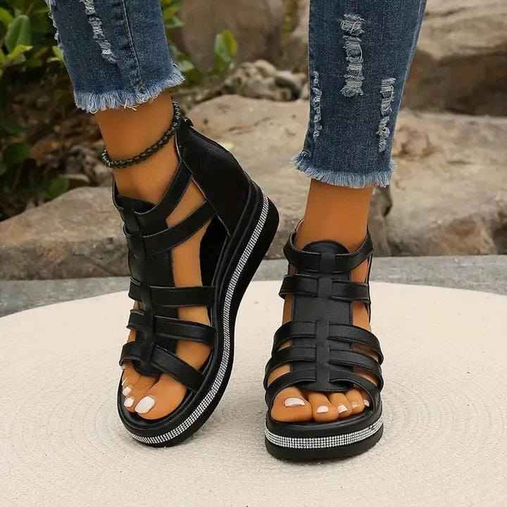 Image of Women's Platform Gladiator Sandals