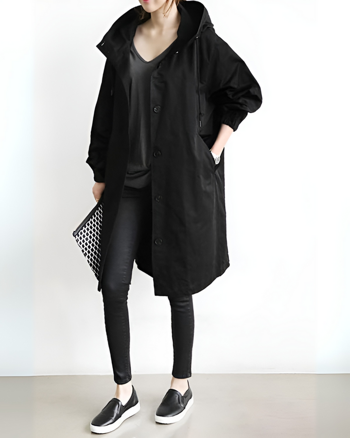 Zola – Women's Oversized Hooded Trench Coat