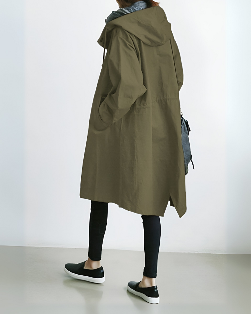 Zola – Women's Oversized Hooded Trench Coat
