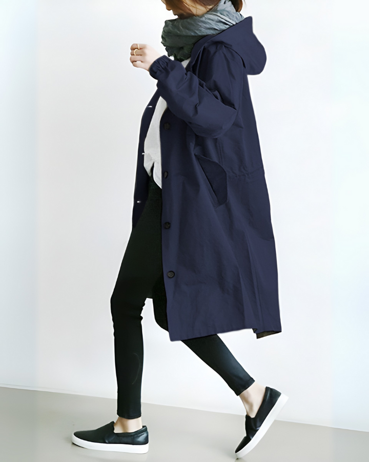 Zola – Women's Oversized Hooded Trench Coat