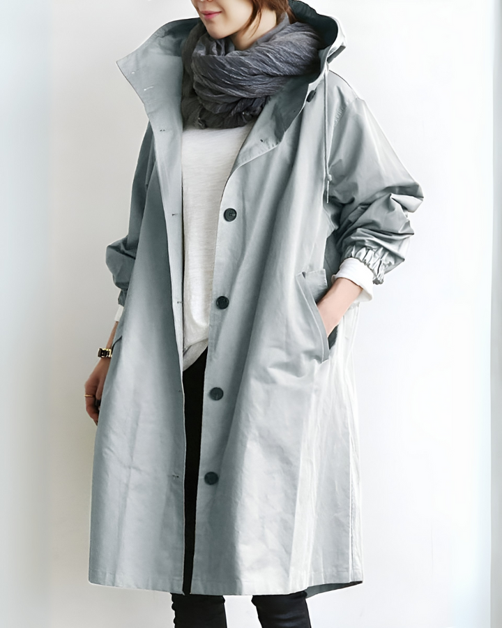 Zola – Women's Oversized Hooded Trench Coat