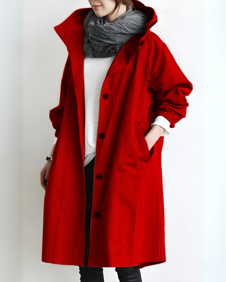Zola – Women's Oversized Hooded Trench Coat