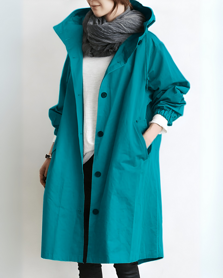 Zola – Women's Oversized Hooded Trench Coat