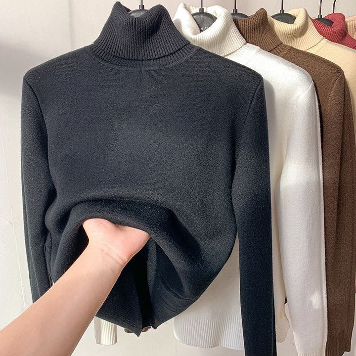 Jaylene – Fitted Turtleneck Sweater for Women